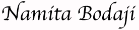 Namita Bodaji